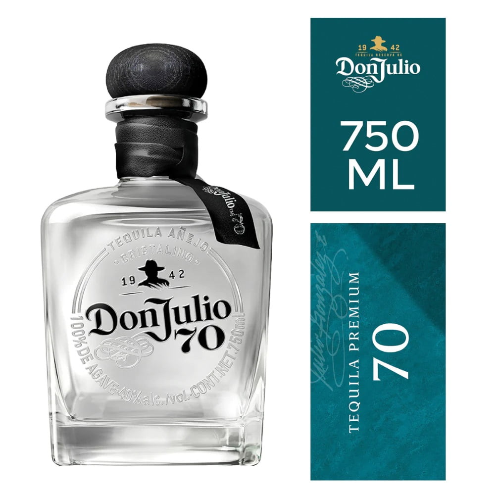 Tequila 70 Cristalino 750Ml