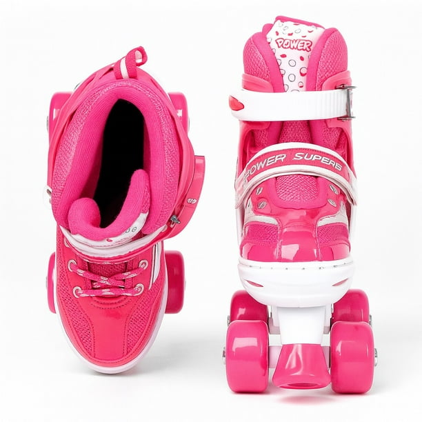 Patines Artísticos Infantiles Ajustables 4 Ruedas