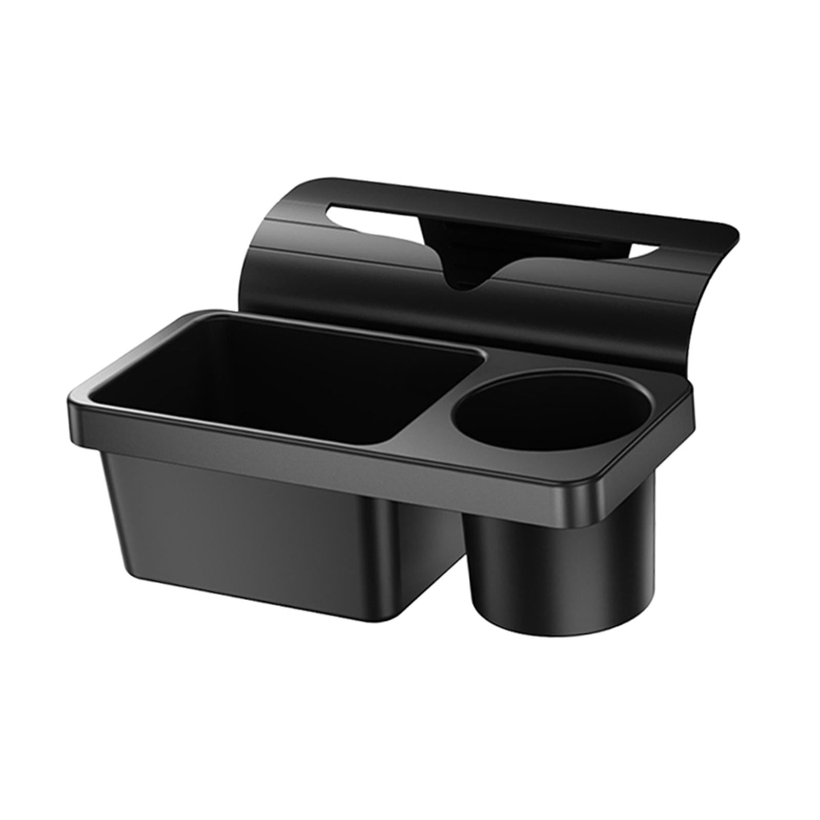 Magideal - Portavasos Colgante Para Puerta Y Ventana De Automóvil, Soporte Para Teléfono, Portavasos Con Compartimento Para Guardar Bocadillos En La Puerta Later