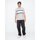thumbnail image 2 of Polo GAP Stretch Piqué para hombre, color gris jaspeado, talla XL, 2 of 5