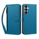 thumbnail image 1 of Funda Tipo Billetera para samsung galaxy S26 con Soporte y Bolsillo con Cierre Azul, 1 of 1