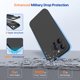 thumbnail image 4 of Funda Miracase diseñada para iPhone 14 Pro de 6.1 pulgadas, negra, 4 of 9