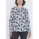 thumbnail image 3 of Sweater Mujer Camant Print Gris Melange Corona, 3 of 5