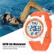 thumbnail image 2 of Reloj Beeasy, cronómetro digital, impermeable, 50 m, doble hora, 2 of 6