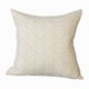 thumbnail image 1 of Pillow Home Accent Chenilla dorada con estampado de diamantes, 1 of 1