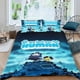 thumbnail image 2 of Perdimos a Nuestro Humano Conjunto de sábanas temático, trío de piezas, cómodo y amigable con la piel, diseño único, regalo de decoración para el hogar para familiares, amigos y fans,135cm *200cm, 2 of 6