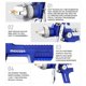 thumbnail image 2 of Pistola pulverizadora ENDOZER Professional HVLP Gravity Feed, vaso de 1000 ml, 2 of 6