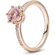 thumbnail image 1 of Anillo Pandora Pink Sparkling Crown Solitaire, 1 of 2