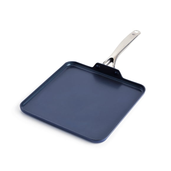 Griddle Pan Blue Diamond, 11 pulgadas, cerámica con infusión de diamante