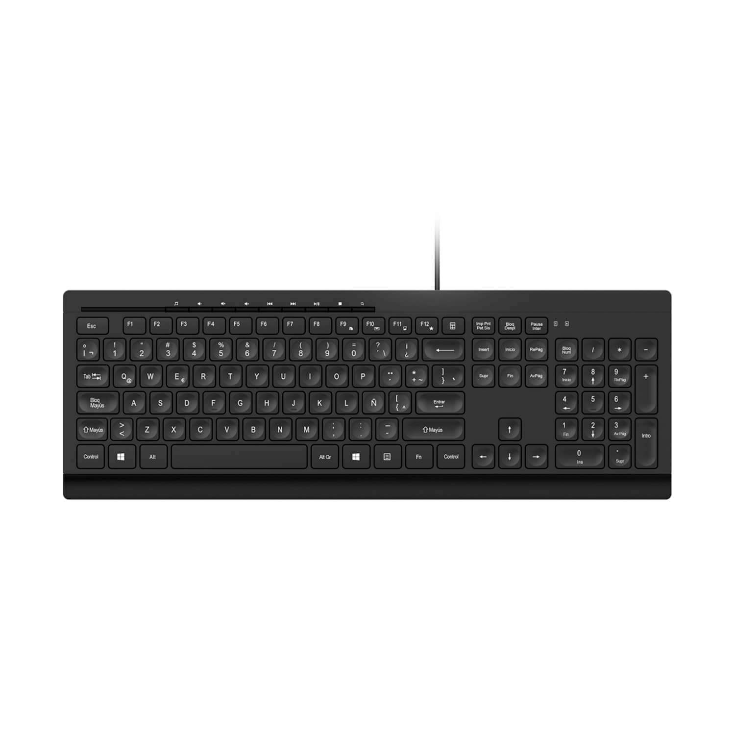 Teclado Klip Xtreme Compass Ultra-delgado