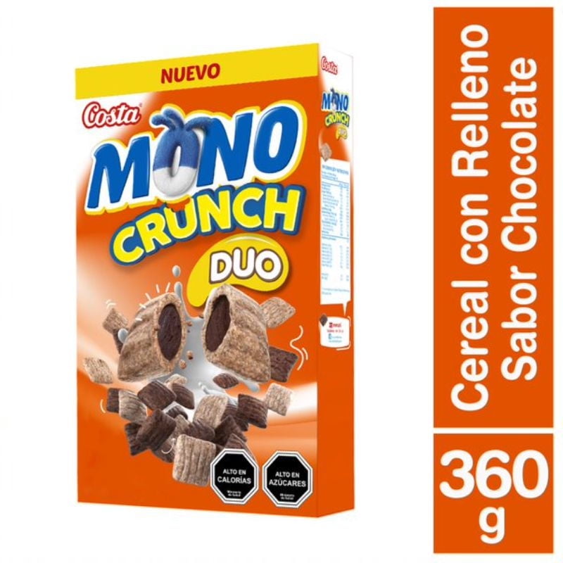 Cereal Mono Crunch Duo 360 g Costa