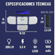 thumbnail image 2 of Foco led solar exterior Maxwell sensor movimiento 4 direcciones, 2 of 3