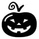 thumbnail image 1 of Decomural Creepy Pumpkin Halloween WS-17118, 1 of 2
