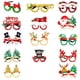 thumbnail image 3 of Gafas De Navidad Y Sombreros Set Foto Booth Props Party Santa Claus HATS 14 PCS, 3 of 5