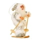 thumbnail image 4 of Mu?eco De Papá Noel Mesa Interior Chimenea Figura De Esquí De Papá Noel Decoración Estilo C, 4 of 5