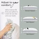 thumbnail image 4 of Pillow Coop Home Goods Eden Cool, espuma viscoelástica ajustable King, 4 of 8