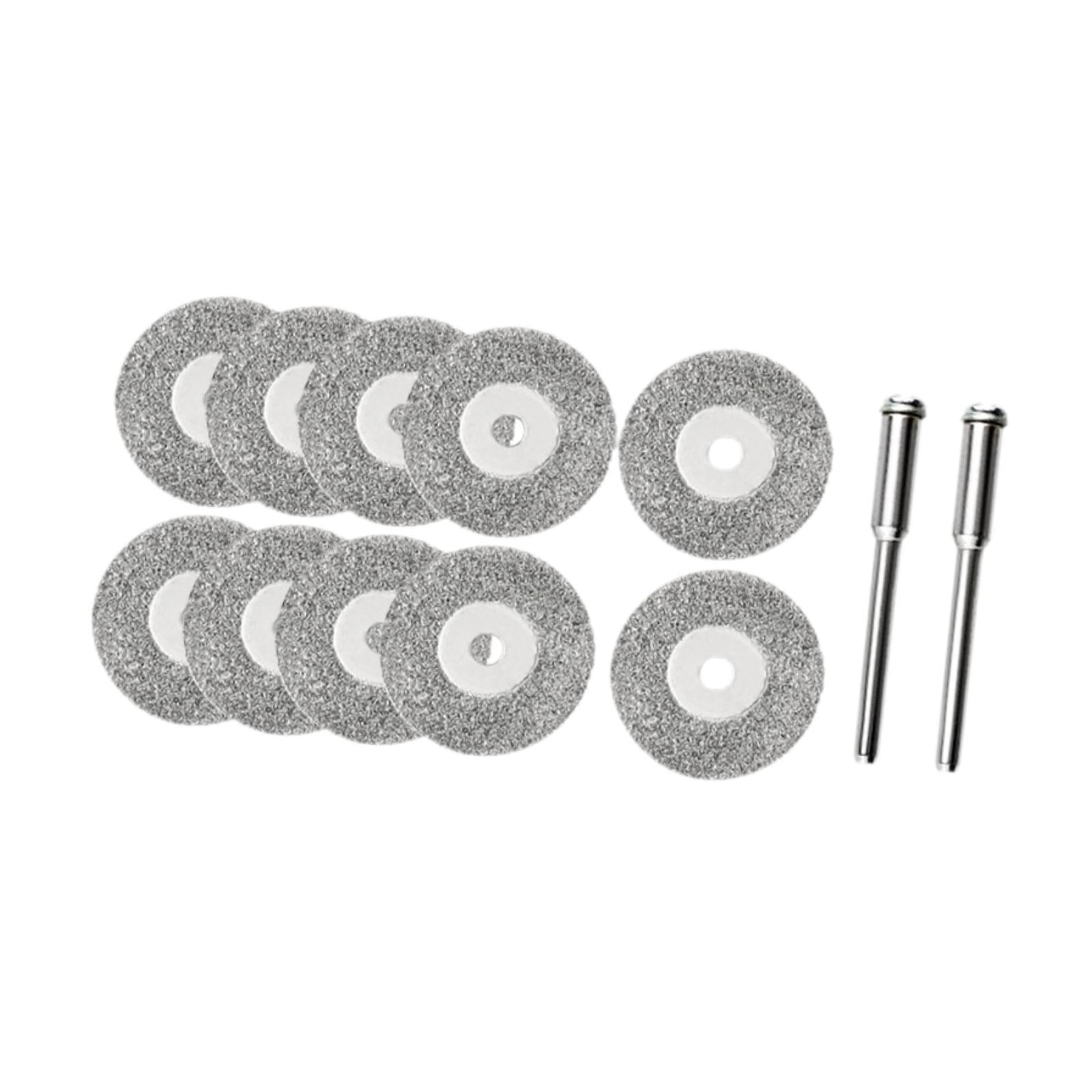 Magideal - Disco De Corte De 22 Mm, 10 Unidades, Disco De Corte De Vidrio De Alto Rendimiento, Minihoja De Sierra Para Herramientas Rotativas De Mármol. Sin Agujero