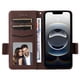 thumbnail image 4 of Funda Cartera para iPhone 17E Tapa Flip con Ranuras y Soporte Marrón, 4 of 5