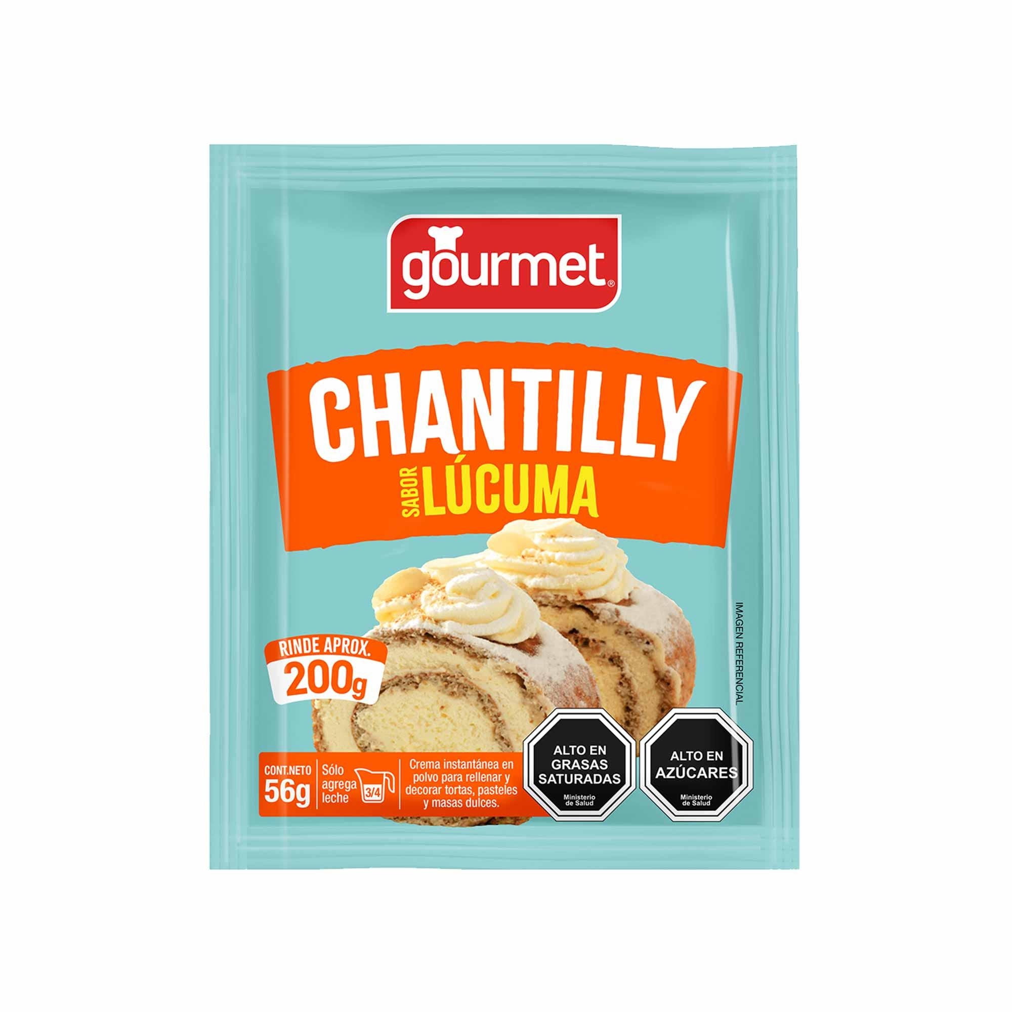 Crema Chantilly Sobre 56 GR Gourmet