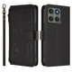 thumbnail image 2 of Funda Cartera Mariposa para [Motorola Edge 60 Pro] con Soporte y Cremallera Negro, 2 of 6