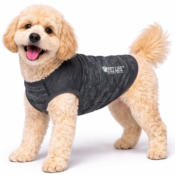 Playera sin Mangas para Perro Pet Life Active Aero-Pawlse Jaspeada