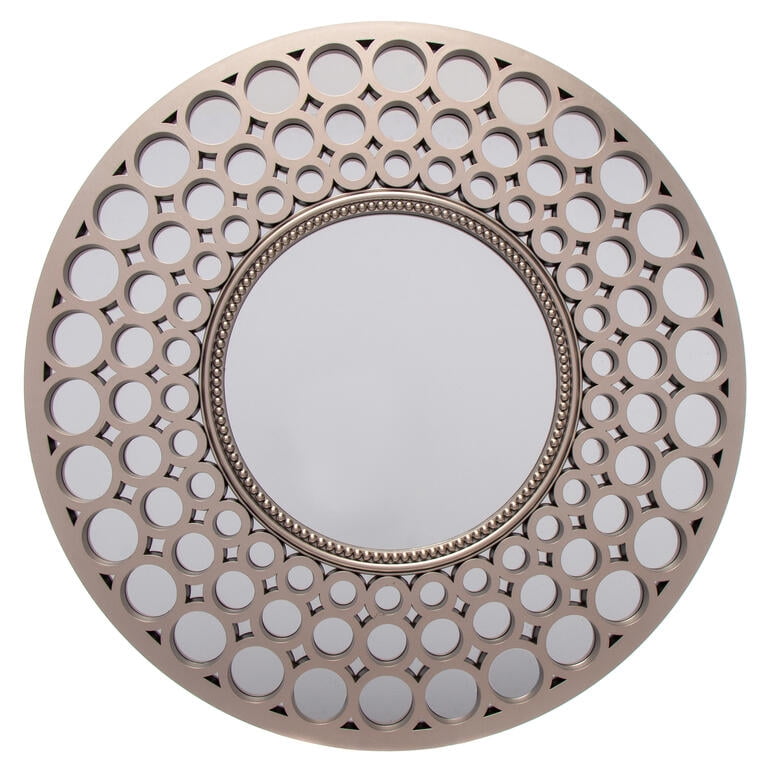 Vgo - Espejo Redondo Moderno 63 Cm Diametro