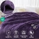 thumbnail image 4 of Manta térmica Beautyrest, suave, cálida, reversible, de felpa, violeta, 4 of 8