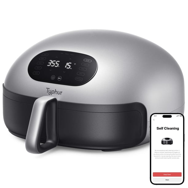 Velocidad de cocción número 1 de la freidora Air Fryer Typhur Dome con 32 alitas de pollo