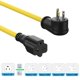 thumbnail image 2 of Cable de extensión ADCAUDX 1,8 m 15 A con enchufe de 90°, 2 of 7