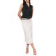 thumbnail image 2 of INSPIRE CHIC Tops de satén sin mangas para mujer con cuello en V, blusa de satén casual de negocios, camisas de trabajo 2XL negro, 2 of 6