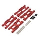 thumbnail image 4 of Brazo De Suspensión RC DIY Para Actualización De Vehículos Sobre Orugas Wltoys 1/14 144016 144018 Rojo, 4 of 5