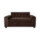 thumbnail image 1 of Sofa Tres Cuerpos Brazo Redondo Felpa Chocolate, 1 of 3