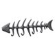 thumbnail image 4 of Toallero Con Forma De Espina De Pescado, Elegante Llavero Para Jardín, Patio, Baño, 32,5 X 15 X 5 Cm, 4 of 5