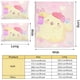 thumbnail image 4 of Cute Dog Comforter Set 3 Piece Twin Boys Girls Cartoon Puppy Yellow Bedding Set Lovely Pompompurin Comforter Dogs Collection Bed Set Pompompurin Lover Bedroom Decor, 4 of 4