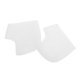 thumbnail image 1 of Unique Bargains 1 Par de Protectores de Talón de Silicona No Perforados para Viajar Blanco Silicona, 1 of 4