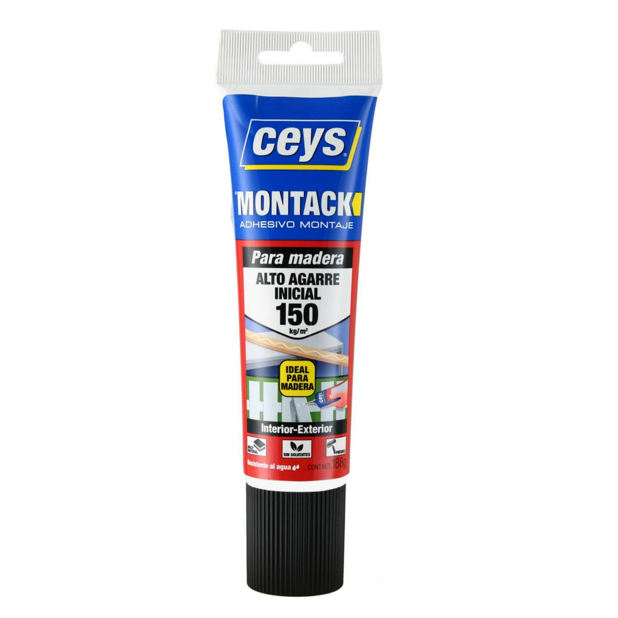 Adhesivo De Montaje Montack Madera 188grs - Ceys