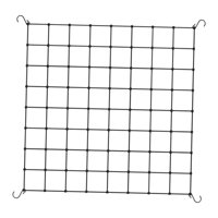 Ioensy - Mesh De Malla De Malla Enrejado Enrejando Negro Para Jardinería Accesorio Flexible 130Cmx130Cm