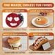 thumbnail image 5 of Máquina de Gofres Waffle Wow! 20 cm Emoji con 2 juegos de placas, 5 of 8