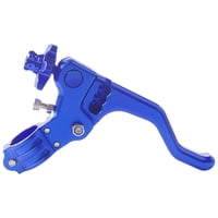 Ioensy - Palanca De Embrague Corta Para Acrobacias, 22 Mm, Cnc, Repuestos Resistentes, Embrague De Freno Para Motocicleta, Color Azul
