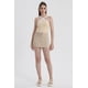 thumbnail image 4 of Polera Mujer Halter Cruzada Amarillo, 4 of 4
