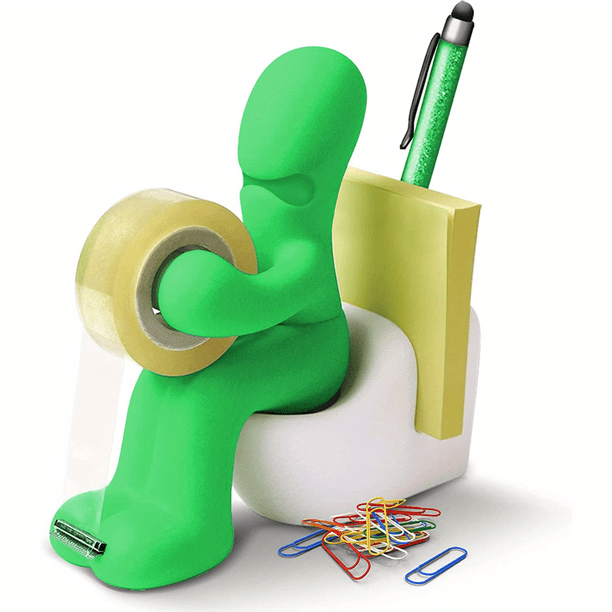 Unique Tape Dispenser - The Perfect Gag Gift for Men: Desk Accessories, Teacher Gifts, Boss Gifts & More!