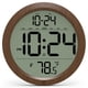 thumbnail image 1 of Reloj de pared digital XUANZIT con fecha, temperatura y horario de verano automático, 1 of 8