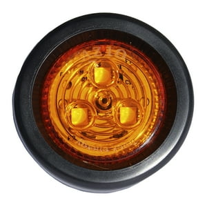 Gotek - Foco Trocha Led Ambar 2 Pulgadas Bi-Volts Rampla- Camión