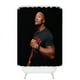 thumbnail image 1 of Cortina de ducha Dwayne The Rock Johnson, juego de cortinas de baño con ganchos, tamaño 36 x 72 pulgadas, 1 of 3