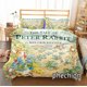 thumbnail image 1 of Peter the Rabbit Duvet Cover Pillowcase Bedding Set Gift 3-Piece Bedding Set (1 Duvet Cover + 2 Pillow Shams), 1 of 5