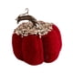 thumbnail image 1 of Calabaza De Franela Para Decoración De Mesa De Otoño, Calabaza Artificial Para Sala De Estar, Color Rojo, 1 of 5