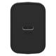 thumbnail image 2 of Cargador de pared con cable USB-C de 1 m OtterBox, 20 W, negro brillante, 2 of 3