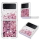 thumbnail image 1 of Funda Para Sansung Galaxy Z Flip 3 Con Brillo Líquido, Protección Completa Y Soporte De Anillo Giratorio, 1 of 4