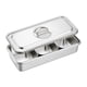 thumbnail image 1 of Chafing Buffet Chafer Set Hot Pot Chafer Para Banquetes Condimentos De Cocina 3 Compartimentos, 1 of 5