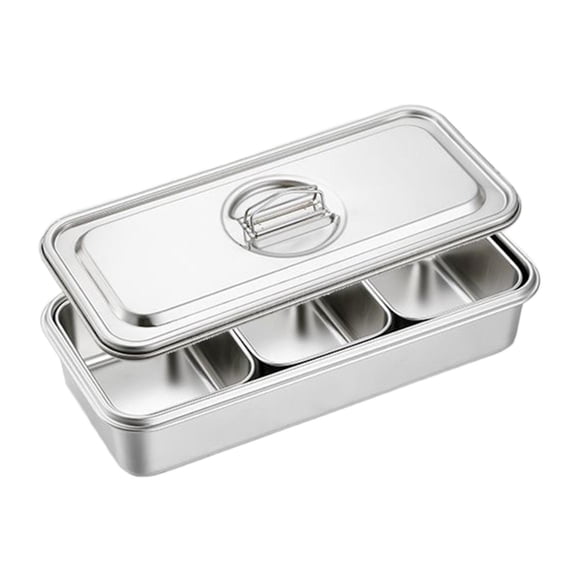 Chafing Buffet Chafer Set Hot Pot Chafer Para Banquetes Condimentos De Cocina 3 Compartimentos